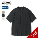 【ラスト1点】【SALE 30%OFF】エリス シティファリシャツ メンズ ARYS Cityfari Shirt Men's 2201X715 半袖 クルーネック トップス カバークルー 薄手 化繊 速乾 ハイキング Tシャツ おしゃれ キャンプ アウトドア