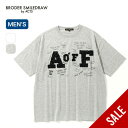 【SALE 60%OFF】ブロダースマイルドロウ ビールT-シャツ BRODER SMILEDRAW コットン BR10002 半袖 Tシャツ ハンドル刺繍 コットン おしゃれ キャンプ アウトドアウェア
