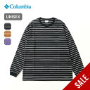 【ラスト1点】【SALE 30%OFF】コロンビア ロストブルックロングスリーブボーダーTシャツ Columbia Lost Brook™ LS Border Tee メンズ レディース ユニセックス PM0333 トップス Tシャツ 長袖 ロングスリーブ インナー ハイキング キャンプ アウトドア