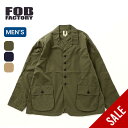 【SALE Max50%OFF】エフオービーファクトリー C/Nパッカブルフィールドジャケット FOB FACTORY C/N PACKABLE FIELD JACKET メンズ F2439 トップス アウター コート ジャケット フェス おしゃれ キャンプ アウトドア