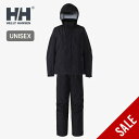 【SALE 10%OFF】ヘリーハンセン ヘリーレインスーツ HELLY HANSEN Helly Rain Suit メンズ レディース ユニセックス HOE...