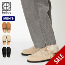 【SALE 30%OFF】ホーボー スリップオンクロッグサンダル カウスエード hobo SLIP ON CLOG SANDALS COW SUEDE メンズ HB-F3801 靴 シューズ スリッパ スリッポン おしゃれ キャンプ アウトドア