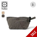 【SALE Max40%OFF】ホーボー ダックキャンバスカキシブダイ ツアーポーチ hobo TOUR POUCH DUCK CANVAS KAKISHIBU...
