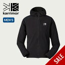 【ラスト1点】【SALE 50%OFF】カリマー GRPN トレイルフーディ メンズ KARRIMOR 101506 ジャケット アウター 上着 フリース おしゃれ キャンプ アウトドアウェア