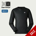 【SALE 10%OFF】カリマー マウンテンクルー KARRIMOR mountain crew メンズ 101552 Tシャツ 保温 ロングTシャツ 長袖 フェス おしゃれ キャンプ アウトドア