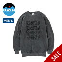 【SALE 50%OFF】カブー ハンドリトゥン スウェット(CC) KAVU Handwritten Sweat (CC) 19823044 メンズ トップス スウェット スエット 手描きロゴ おしゃれ キャンプ アウトドア