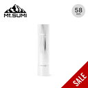 【ラスト1点】【SALE 10%OFF】マウントスミ 薪ストーブ 直径58mm煙突 ボトム (マイクロ) Mt.SUMI SG2309PB-58-25 MICR...