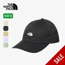 【SALE 20%OFF】ザ・ノース・フェイス ノースフェイス スモールロゴキャップ【キッズ】 THE NORTH FACE K SMALL LOGO CAP NNJ02407 ジュニア 子供 帽子 ワンポイント シンプル 無地 綿 コットン ロゴ刺繍 外遊び 室外 おしゃれ キャンプ アウトドア