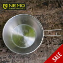 【SALE 40%OFF】ニーモイクイップメント NEMO Equipmentシェラカップ NEMO Equipment Sierra Cup NM-AC-SC 計量カップ ステンレスシェラ 食器 調理器具 フェス おしゃれ キャンプ アウトドア