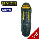 【SALE 20%OFF】ニーモイクイップメント リフ 30 メンズ NEMO Equipment RIFF 30 NM-RIF-M30 寝袋 シュラフ マミー...