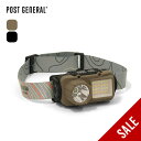 【SALE Max30%OFF】ポストジェネラル デュアルモーションセンサーヘッドランプ POST GENERAL DUAL MOTION SENSOR HEA...