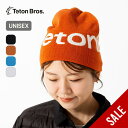 【SALE Max20%OFF】ティートンブロス 80sロゴティービー WG Teton Bros. メンズ レディース ユニセックス ニット帽 帽子 ビーニー...