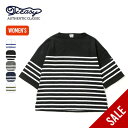 【SALE Max50%OFF】ティージーオーセンティッククラシック HDCSカタヌキドロップショルダー【ウィメンズ】 Tieasy Authentic Classic レディース te001ds-bdkss ボーダー コットン 半袖 Tシャツ おしゃれ キャンプ アウトドアウェア