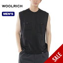 【SALE 60%OFF】ウールリッチ パワーグリッドベスト WOOLRICH WJVE0011 メンズ レディース ユニセックス トップス アウター ベスト ノースリーブ おしゃれ キャンプ アウトドア