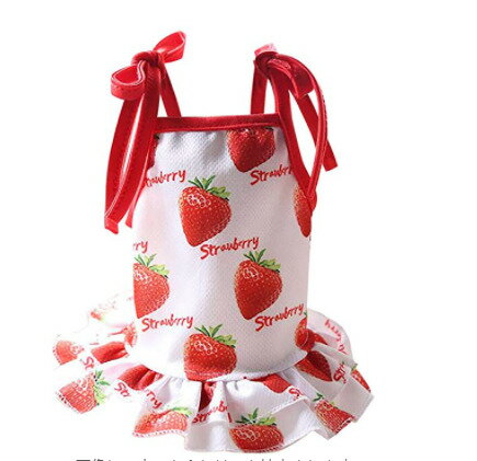 ワケあり品ですのでご理解の上 ご購入下さい 犬 猫 苺 ワンピース Tシャツ お洋服 おしゃれ ペットコスプレ 可愛い いちご 100 品質 ストロベリー カワイイ イチゴ