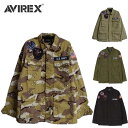 セールAVIREX VX-31コットンリップストップBDUジャケット(ミリタリーシャツ)COTTON RIP STOP BDU JACKET 7833155001アビレックス(アヴィレックス)