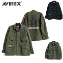 セールAVIREX A.N.G. JUNGLEジャングルファティーグジャケットFATIGUE JACKET 7833252046アビレックス(アヴィレックス)