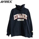 アヴィレックス パーカー メンズ セールAVIREX プルパーカー「エアーフォースベース」(ネイビーEDWARDS) PULL PARKA "AIR FORCE BASE"(スウェットパーカー) 6123469-87 AVIREXアビレックス(アヴィレックス)7832231005