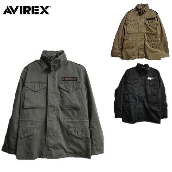 AVIREX☆定番M-65ミリタリーフィールドジャケットBASIC M65 JACKET☆6122081（アビレックス）