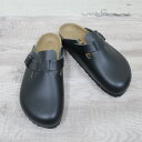 セールBIRKENSTOCK★Boston ボストン/ブラック ナチュラルレザー 0060193TAUPEレディースサイズ(ビルケンシュトック)