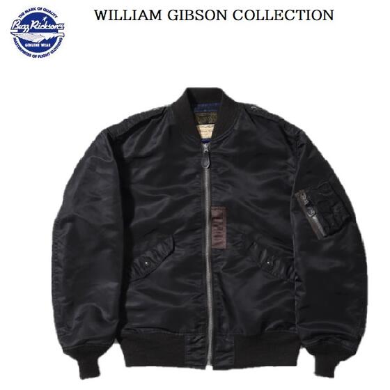 Buzz Rickson 039 s L-2Bブラック（ロング丈）BLACK L-2B LONG WILLIAM GIBSON COLLECTION★BR14967 バズリクソンズウィリアムギブソンコレクション