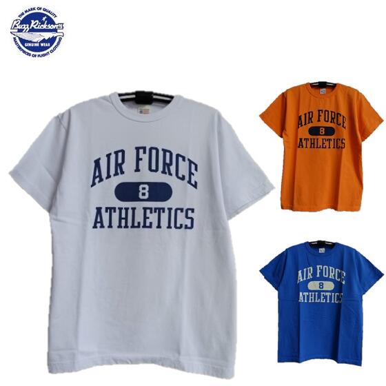 楽天cansasキャンサスセールBuzz Rickson's 「AIR FORCE ATHLETICS」プリントミリタリーTシャツMADE IN U.S.A.S/S T-SHIRT BR79130（バズリクソンズ）BuzzRickson's米国製