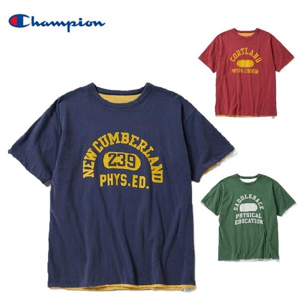 楽天市場】チャンピオン リバーシブル tシャツ（Tシャツ・カットソー