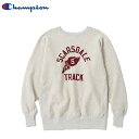 Champion 25FW SCARSDALEカレッジプリントリバースウィーブ(赤タグ)2ndパテントモデルクルーネックスウェットシャツ (トレーナー)C3-W033-043 TRUE TO ARCHIVESチャンピオントゥルートゥーアーカイブス MADE IN JAPAN日本製