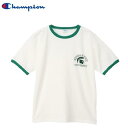 Champion Michigan State University(ミシガン州立大学)プリントリンガーTシャツPLEBEバータグ C3-X336-535 TRUE TO ARCHIVESチャンピオントゥルートゥーアーカイブス MADE IN JAPAN日本製