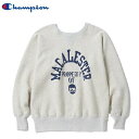 Champion 23FW MACALESTERカレッジプリントリバースウィーブ(ランタグ)1stパテントモデルクルーネックスウェットシャツ (トレーナー)C3-U037 TRUE TO ARCHIVESチャンピオントゥルートゥーアーカイブス MADE IN JAPAN日本製