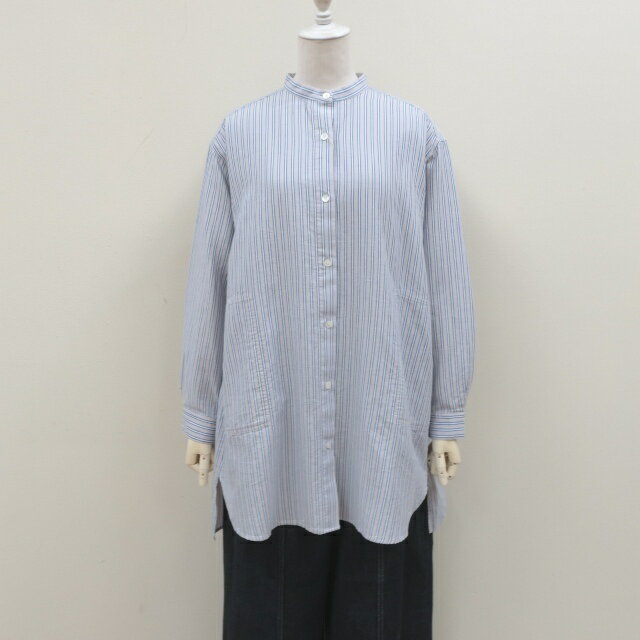 conges payesガーゼロングシャツB0151RFB027コンジェペイエADIEU TRISTESSE