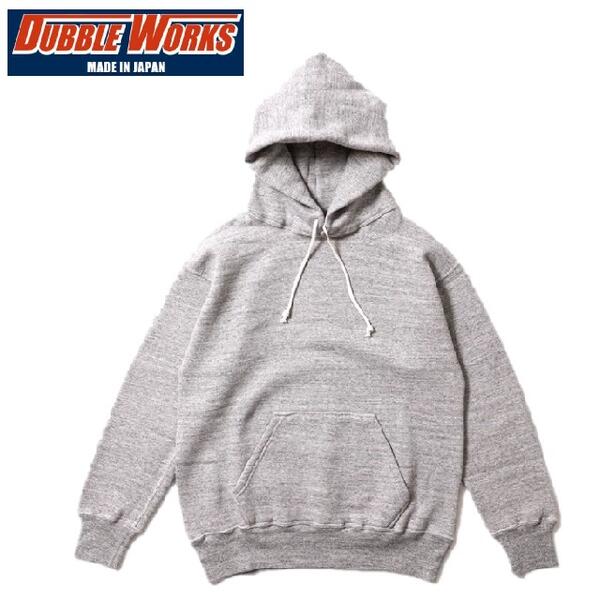 DUBBLEWORKS Lot 86002 吊り編みスウェットフーディー(パーカー)" LOOP WHEEL” SWEAT HOODIE #86002 DUBBLE WORKS（ダブルワークス）日本製