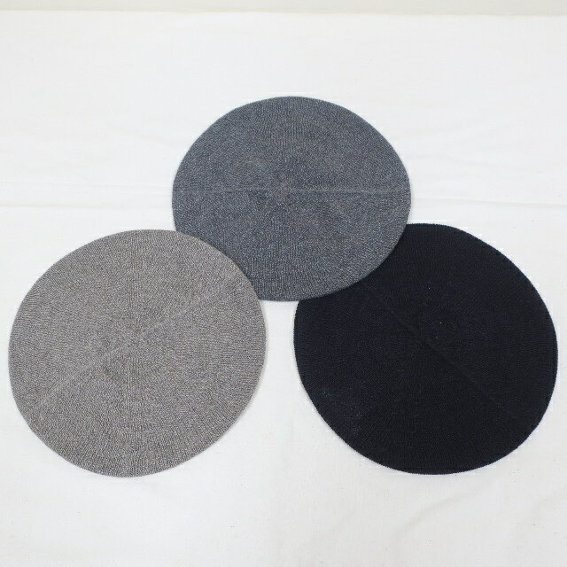FACTORY綿強撚糸　ベレー帽(ニット)　K-13-24SSファクトリー