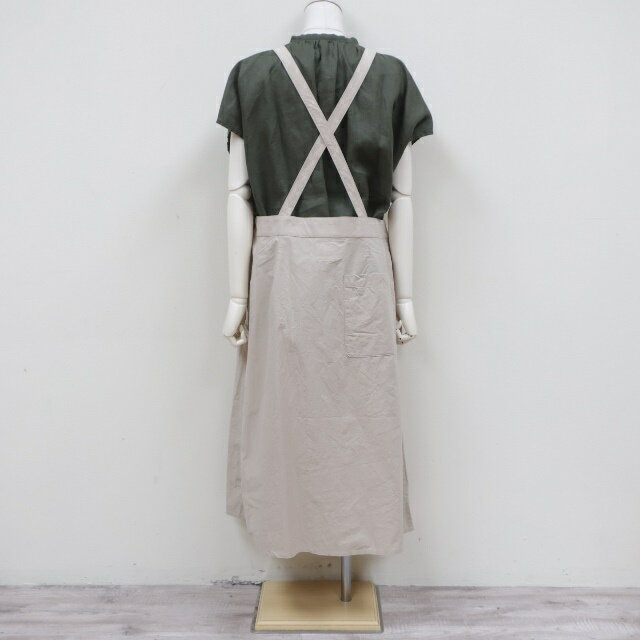 セール（g）グラム　g-512　ヴィンテージコットンジャンパースカートMADE IN JAPAN(日本製)