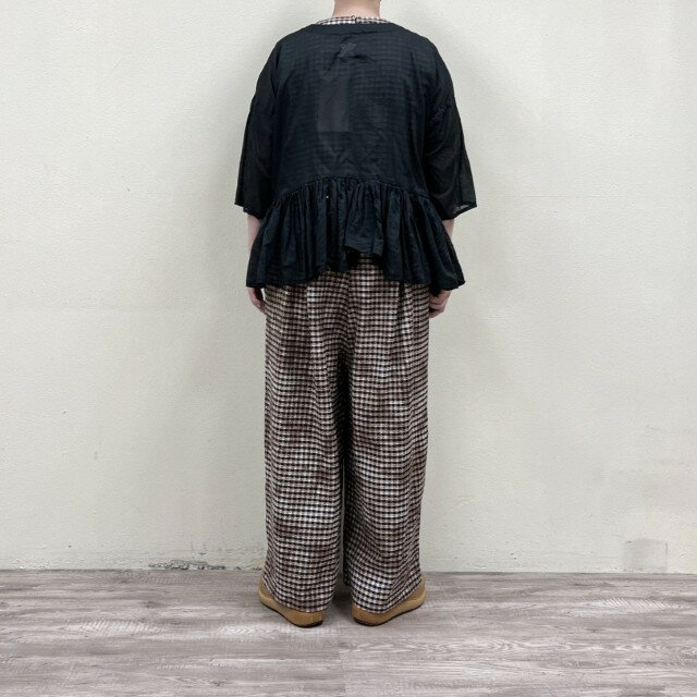 セール（g）グラム プレーンカシュクールブラウス　g-691 MADE IN JAPAN(日本製)