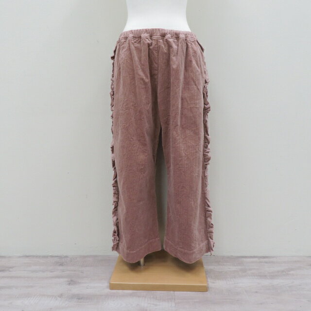 Gauze#コーデュロイビビアンパンツG1128CORDUROY VIVIENNE PANTSガーゼMADE IN JAPAN(日本製)