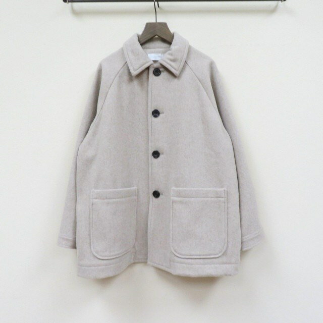 セールgrinソフトウールビーバーハーフコート8254J-004グリン