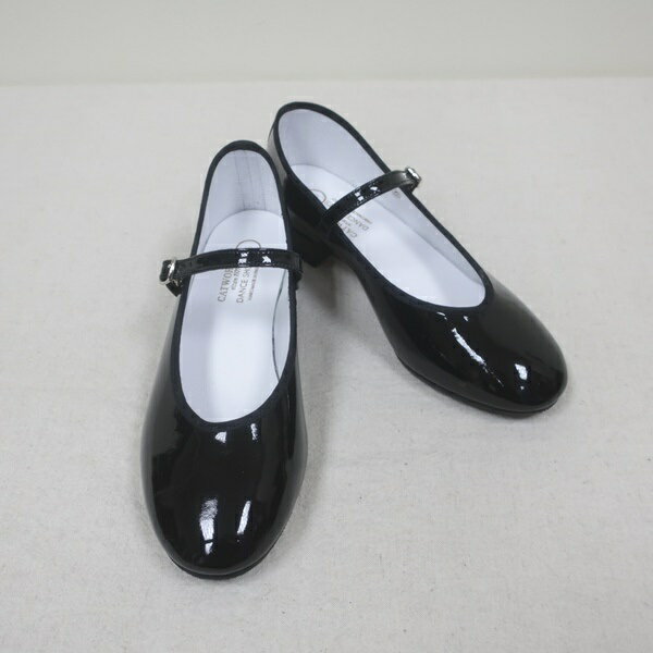 CATWORTH☆LOW HEEL SYLLABUS PATENT CAT06　ローヒールストラップシューズ　パテント（エナメル）(キャットワース・カットワース)