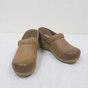 セールdanskoプロフェッショナルスエード タンPROFESSIONAL SUEDE Tan Burnished Suede106-641212スリッポンタイプ ダンスコ
