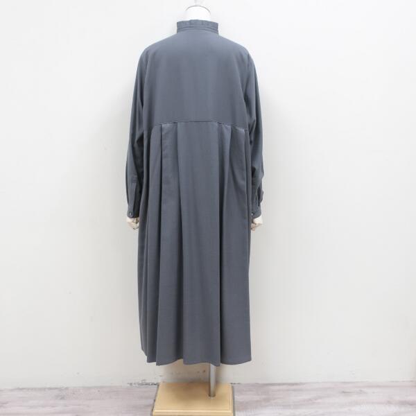 セールGRANDMA MAMA DAUGHTER　toro★タックフリルネックワンピース　TE2433861(グランマ ママ ドーター)　MADE IN JAPAN(日本製) cansas-10047625 cansasキャンサス サンプル画像2