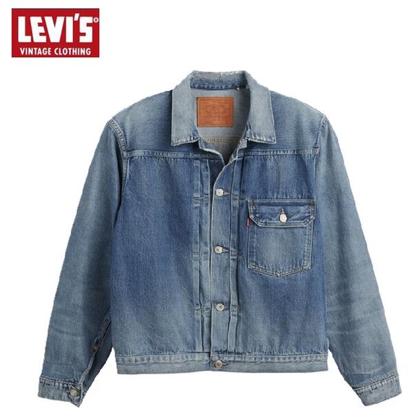 LEVI'S VINTAGE CLOTHING ALAMOリペア加工1936モデルファーストタイプデニムトラッカージャケットMADE IN JAPAN日本製TYPE I JACKET 705060030 (ジージャン,Gジャン)リーバイスヴィンテージクロージング