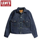 LEVI 039 S VINTAGE CLOTHING 1953モデルセカンドタイプデニムトラッカージャケットORGANICオーガニッククコットンリジッドモデル TYPE II JACKET RIGID 705070066 (ジージャン,Gジャン)リーバイスヴィンテージクロージングMADE IN JAPAN日本製