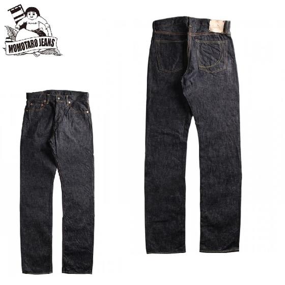 桃太郎ジーンズ 銅丹LABEL14.7oz特濃セルヴィッチデニムスリムステーパード(ジップフライ)Slim straight★MOMOTARO JEANS（モモタロウジーンズ）G014-MZ