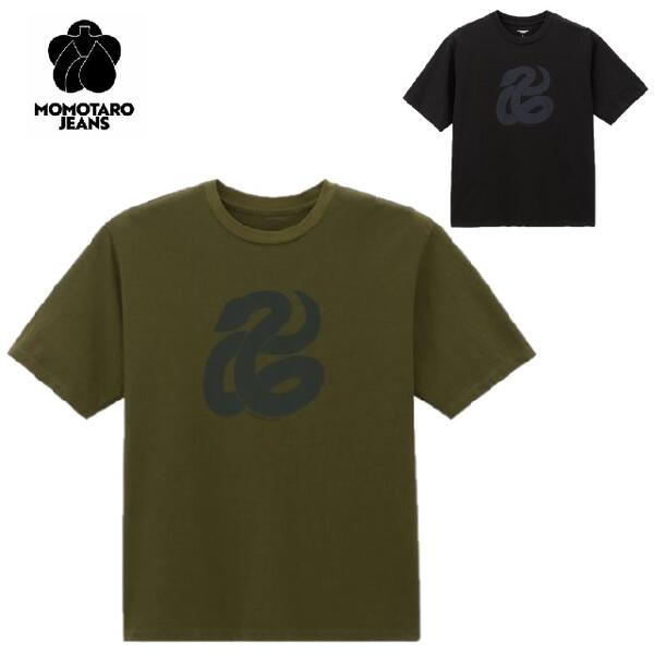 桃太郎ジーンズ巳柄ヘビーオンス半袖...