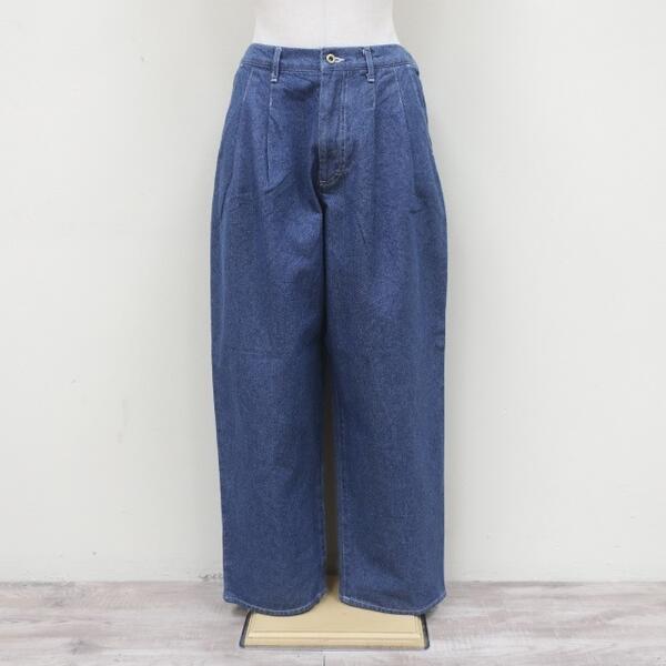 NATURAL LAUNDRY 10ozデニム Bigチノパンツ7241P-001ナチュラルランドリーMADE IN JAPAN(日本製)