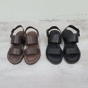 NATURAL LAUNDRYオーリオレザーストラップサンダル7243A-202ナチュラルランドリーMADE IN JAPAN(日本製)