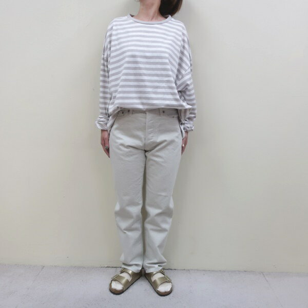 ORDINARY FITS★5POCKET ANKLE DENIM white 5ポケットアンクルデニムパンツ オフホワイト OM-P110OW （オーディナリーフィッツ)