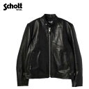 ショット ライダースジャケット メンズ Schott 70’Sレザーシングル ライダース70’S SINGLE RIDERS JACKET 3111052 Schottショット レザージャケット782-3950078【ラクーポン対象外】