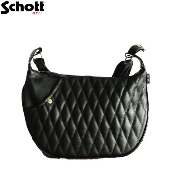 Schott 人気定番商品パデッドレザーバナナバッグPADDED BANANA BAG 3109022☆ショット7823976005【ラクーポン対象外】