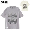 セールSchott 「ONE STAR PARTS」プリントTシャツS/S T-SHIRT ワンスターパーツ 7823134034 ショット